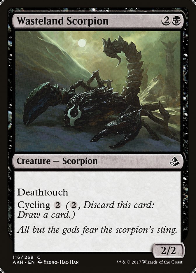 Wasteland Scorpion [Amonkhet] | Gate City Games LLC