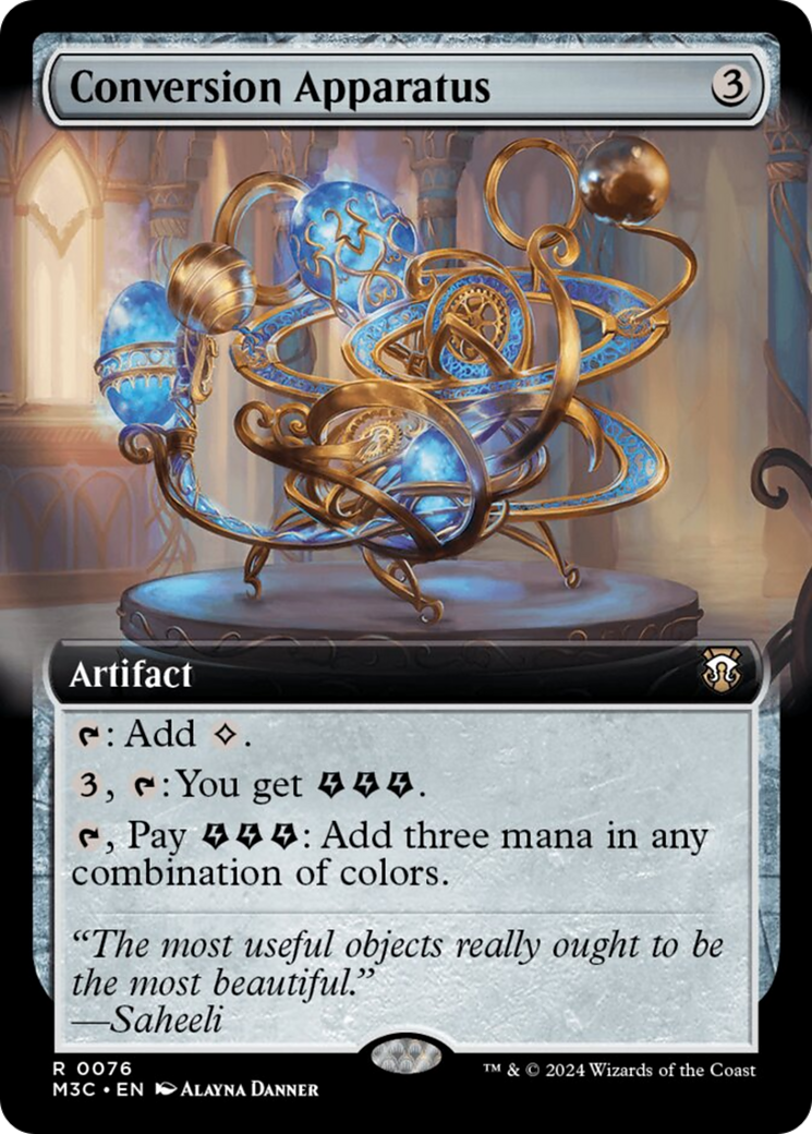 Conversion Apparatus (Extended Art) [Modern Horizons 3 Commander] | Gate City Games LLC