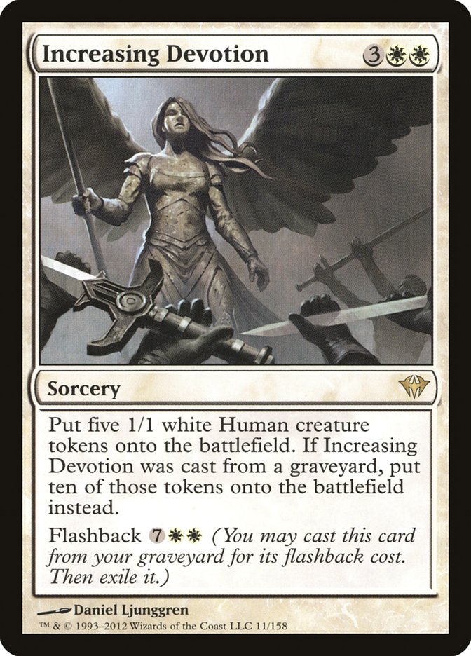 Increasing Devotion [Dark Ascension] | Gate City Games LLC