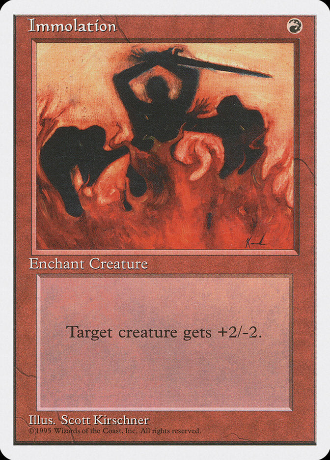 Immolation [Fourth Edition] | Gate City Games LLC
