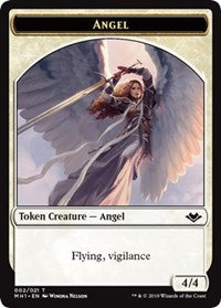 Angel (002) // Bird (003) Double-Sided Token [Modern Horizons Tokens] | Gate City Games LLC
