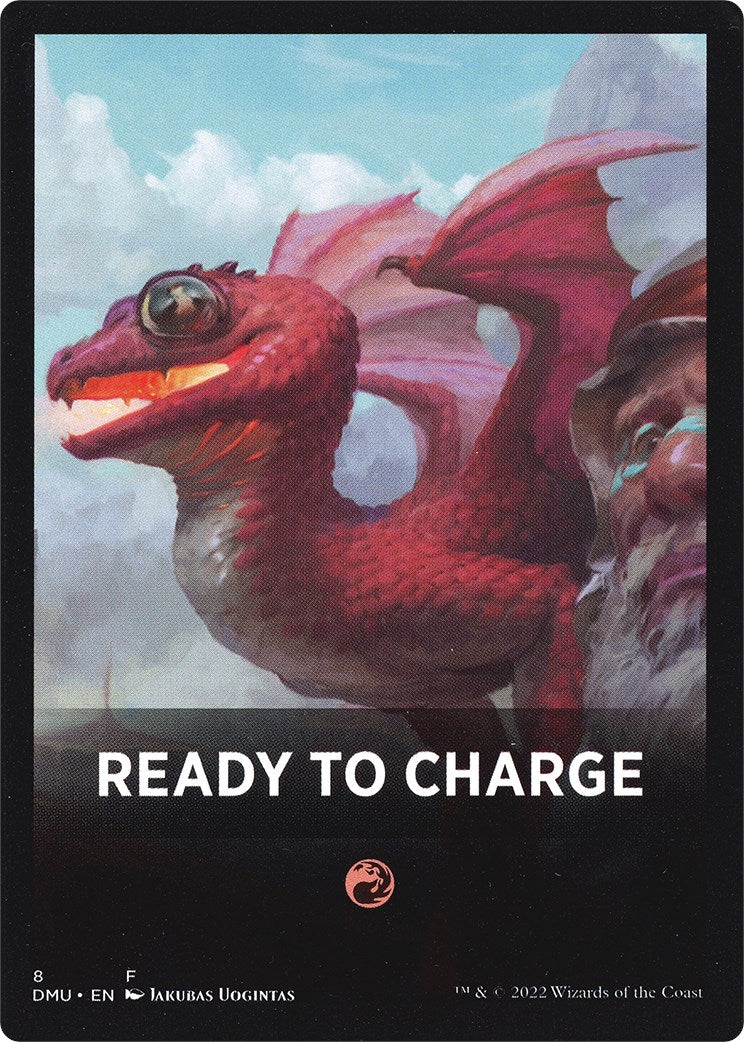 Ready to Charge Theme Card [Dominaria United Tokens] | Gate City Games LLC