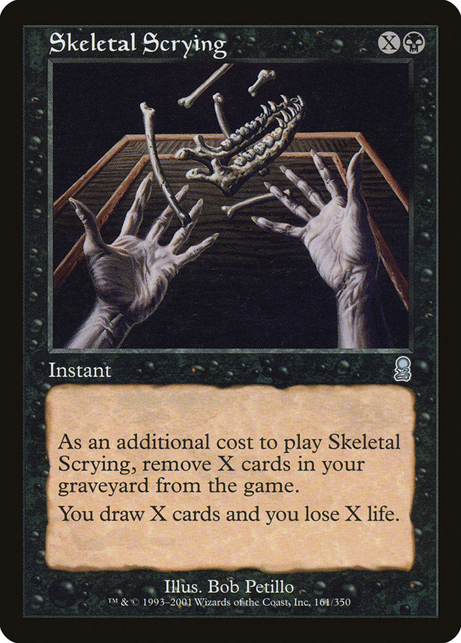 Skeletal Scrying [Odyssey] | Gate City Games LLC