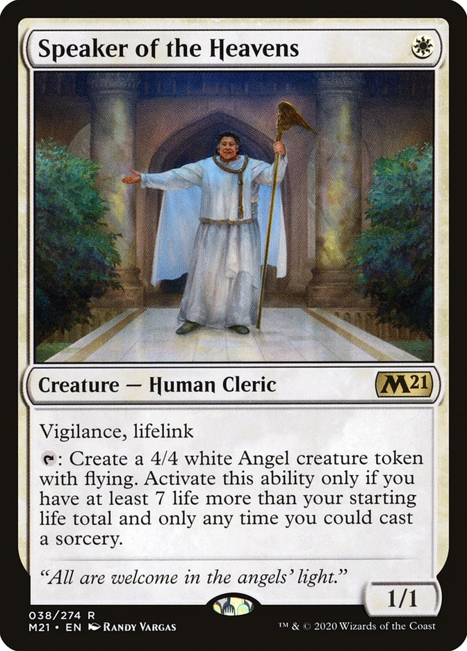 Speaker of the Heavens [Core Set 2021] | Gate City Games LLC