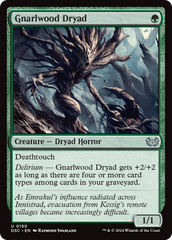 Gnarlwood Dryad [Duskmourn: House of Horror Commander] | Gate City Games LLC