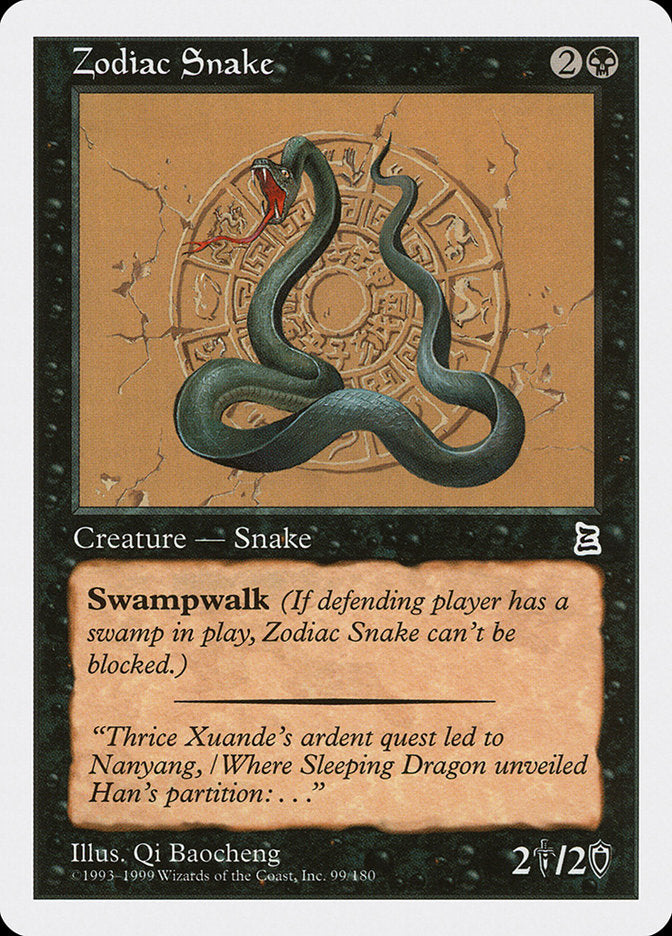 Zodiac Snake [Portal Three Kingdoms] | Gate City Games LLC