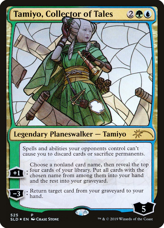 Tamiyo, Collector of Tales (Stained Glass) [Secret Lair Drop Promos] | Gate City Games LLC