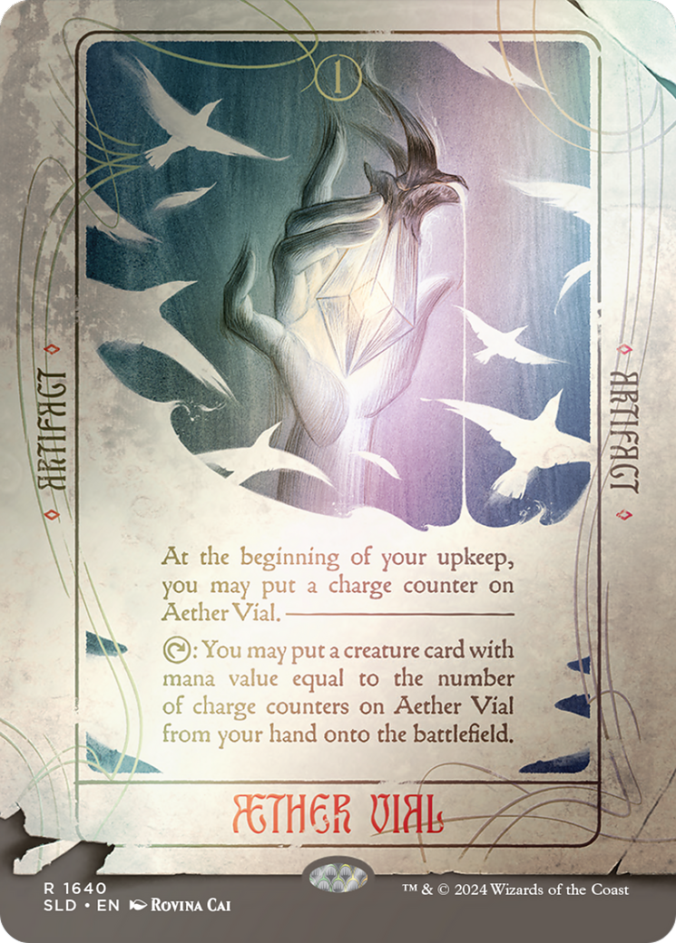 Aether Vial (Rainbow Foil) [Secret Lair Drop Series] | Gate City Games LLC