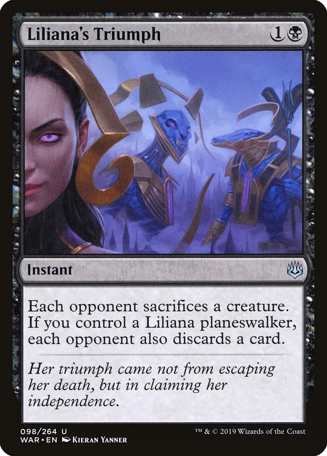 Liliana's Triumph [War of the Spark] | Gate City Games LLC