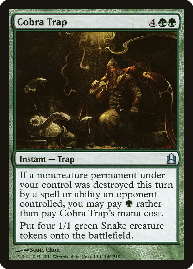 Cobra Trap [Commander 2011] | Gate City Games LLC
