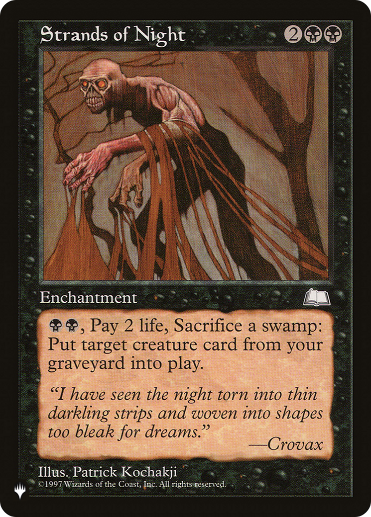Strands of Night [The List] | Gate City Games LLC