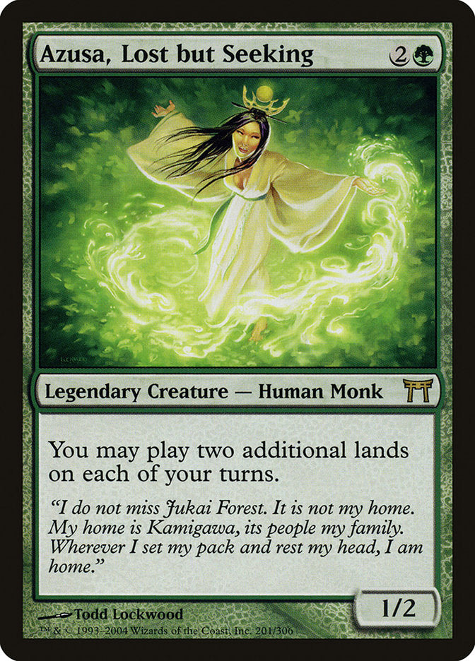Azusa, Lost but Seeking [Champions of Kamigawa] | Gate City Games LLC