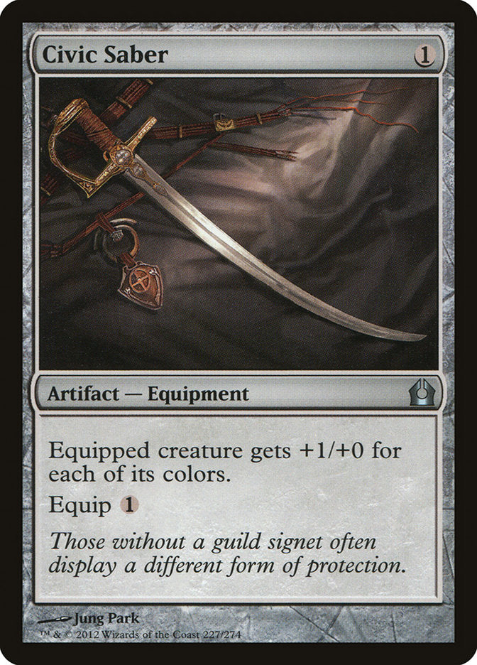 Civic Saber [Return to Ravnica] | Gate City Games LLC