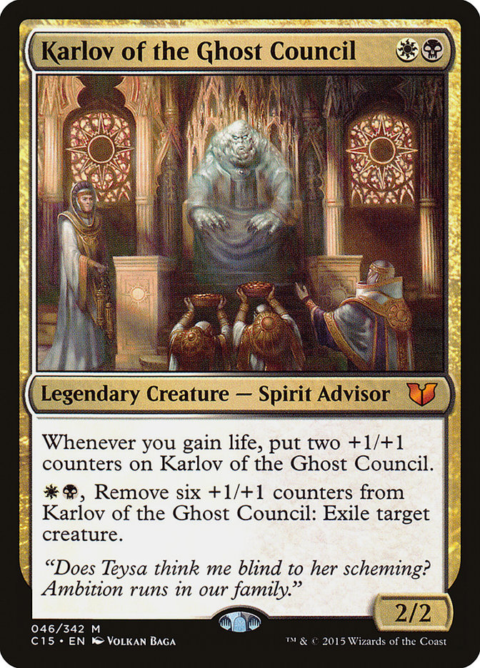 Karlov of the Ghost Council [Commander 2015] | Gate City Games LLC