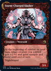 Reckless Stormseeker // Storm-Charged Slasher (Showcase Equinox) [Innistrad: Midnight Hunt] | Gate City Games LLC