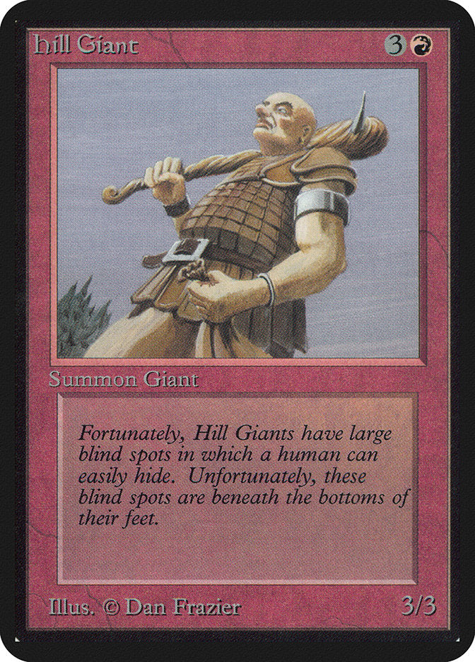 Hill Giant [Alpha Edition] | Gate City Games LLC