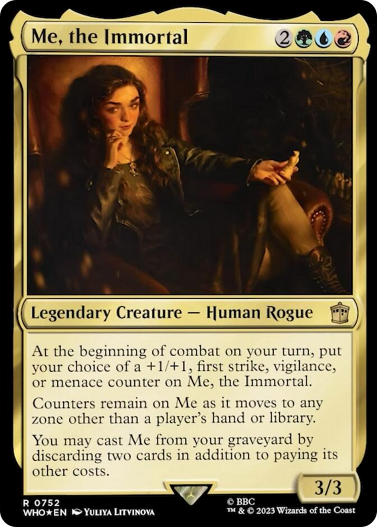 Me, the Immortal (Surge Foil) [Doctor Who] | Gate City Games LLC