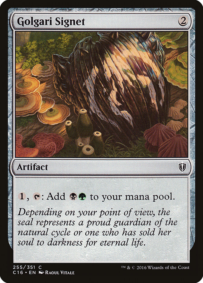 Golgari Signet [Commander 2016] | Gate City Games LLC