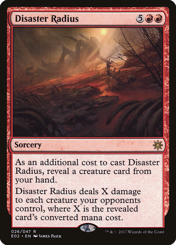 Disaster Radius [Explorers of Ixalan] | Gate City Games LLC
