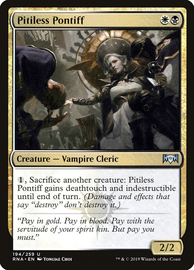 Pitiless Pontiff [Ravnica Allegiance] | Gate City Games LLC