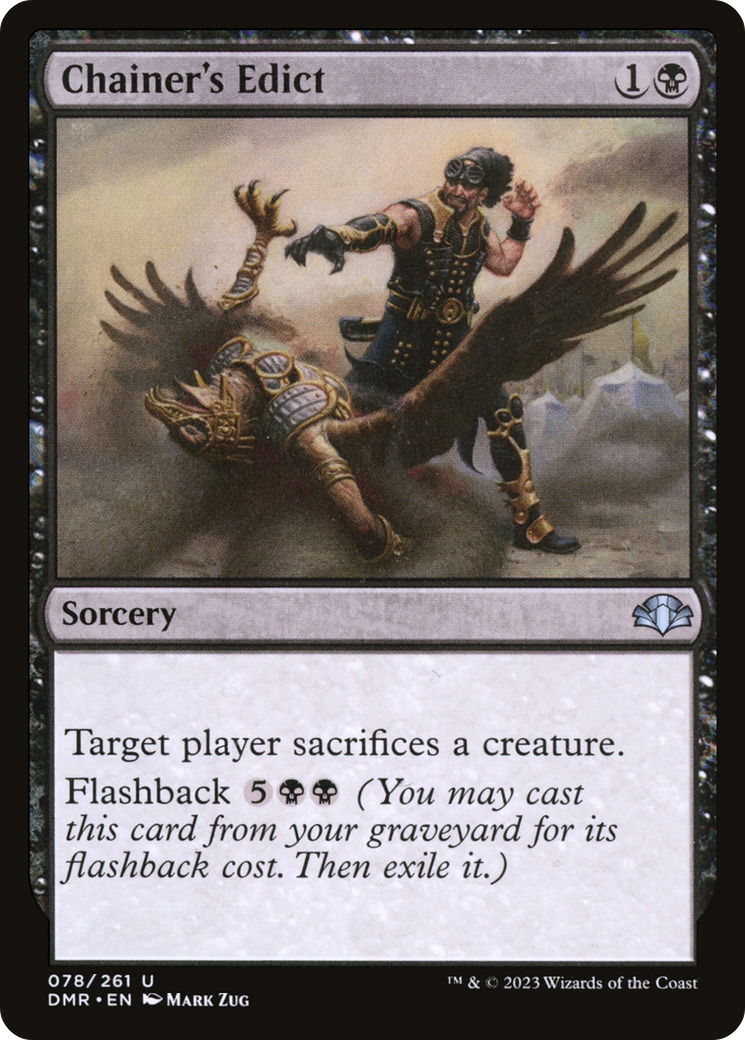 Chainer's Edict [Dominaria Remastered] | Gate City Games LLC