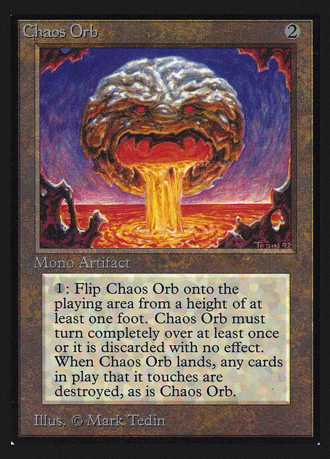 Chaos Orb [International Collectors' Edition] | Gate City Games LLC