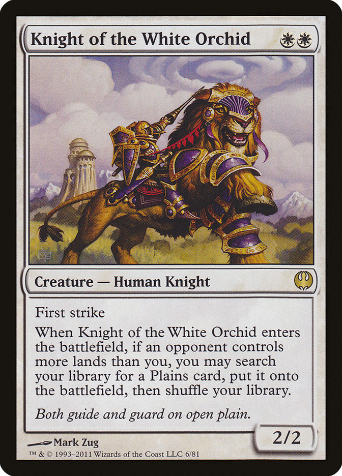 Knight of the White Orchid [Duel Decks: Knights vs. Dragons] | Gate City Games LLC