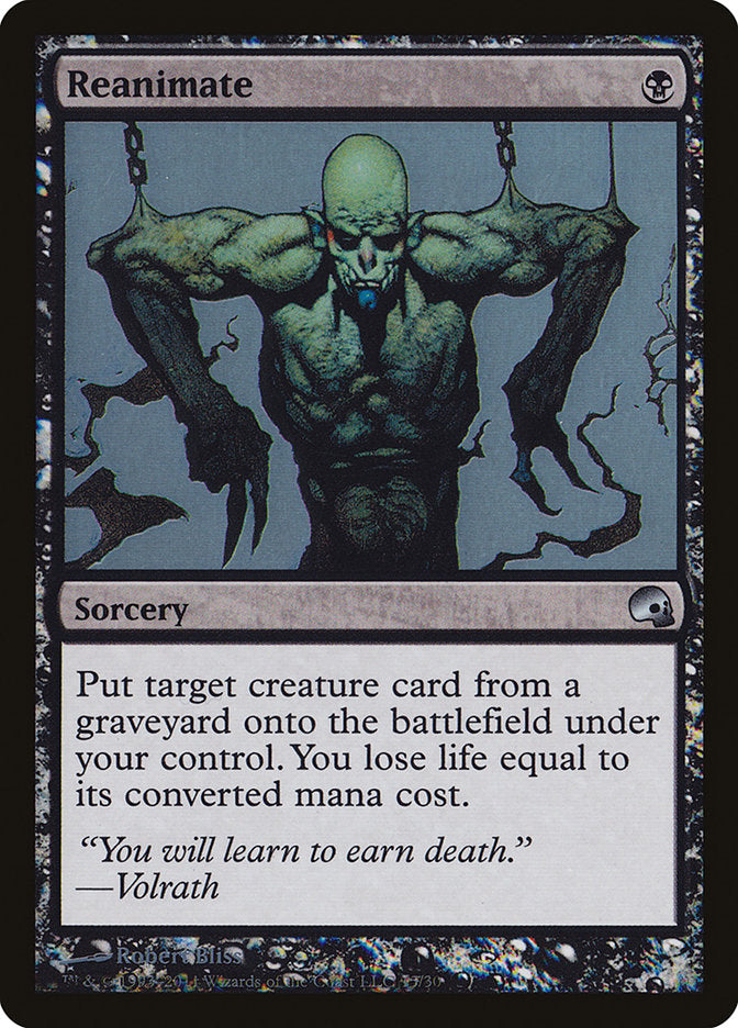Reanimate [Premium Deck Series: Graveborn] | Gate City Games LLC