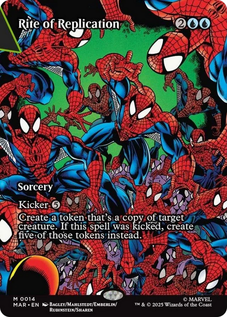 Rite of Replication (Borderless) [Marvel's Spider-Man: Eternal-Legal] | Gate City Games LLC