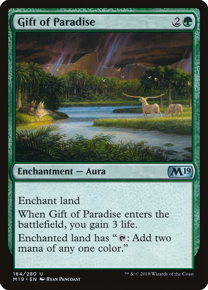 Gift of Paradise [Core Set 2019] | Gate City Games LLC