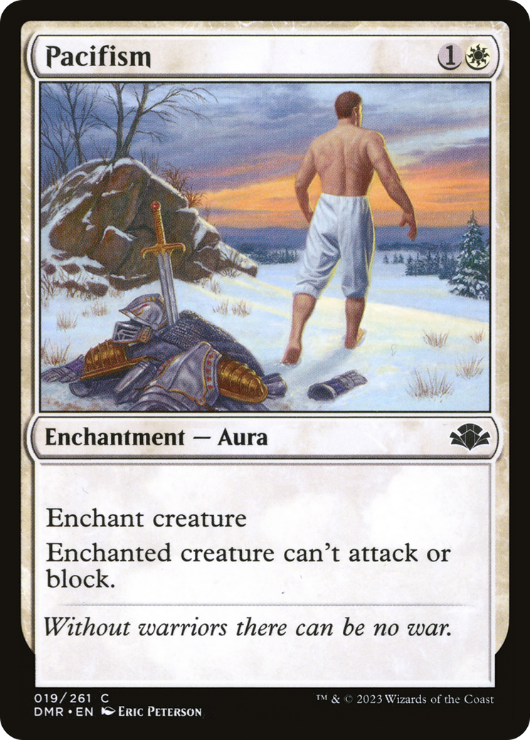 Pacifism [Dominaria Remastered] | Gate City Games LLC