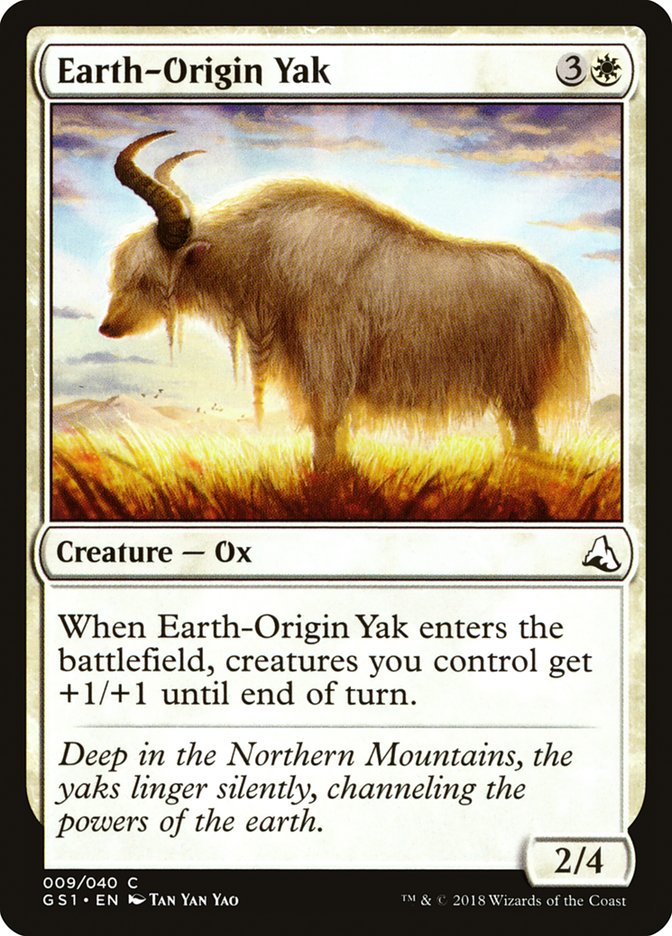 Earth-Origin Yak [Global Series Jiang Yanggu & Mu Yanling] | Gate City Games LLC