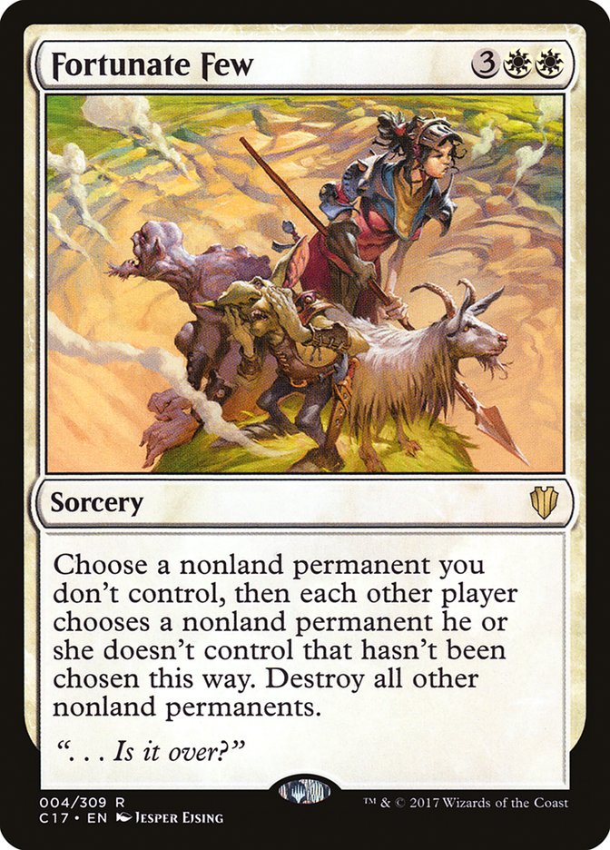 Fortunate Few [Commander 2017] | Gate City Games LLC