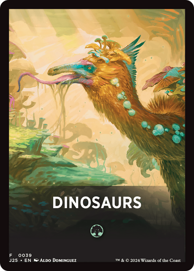 Dinosaurs Theme Card [Foundations Jumpstart Front Cards] | Gate City Games LLC