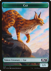 Beast // Cat (020) Double-Sided Token [Core Set 2021 Tokens] | Gate City Games LLC