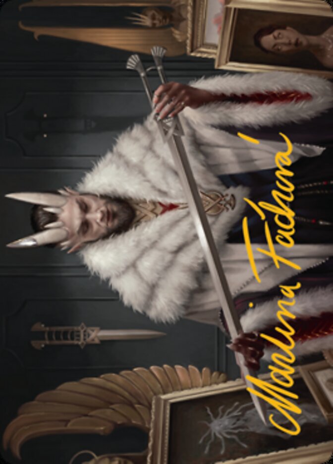 Lord Xander, the Collector Art Card (Gold-Stamped Signature) [Streets of New Capenna Art Series] | Gate City Games LLC