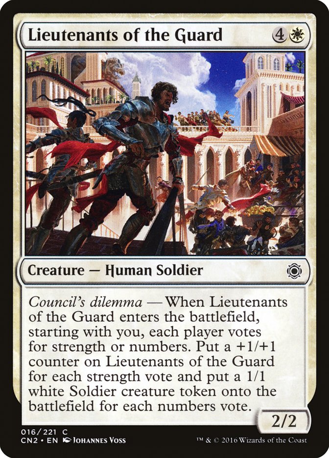 Lieutenants of the Guard [Conspiracy: Take the Crown] | Gate City Games LLC