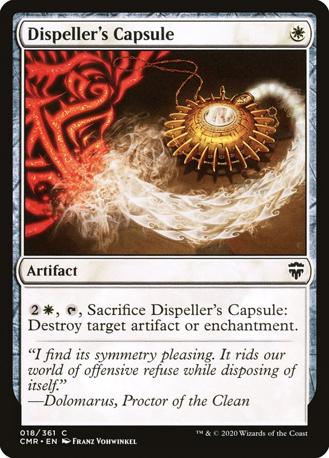 Dispeller's Capsule [Commander Legends] | Gate City Games LLC