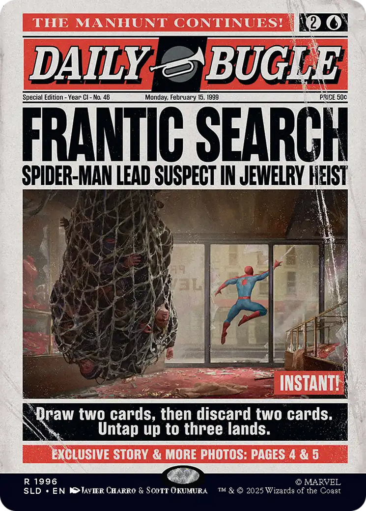 Frantic Search (1996) (Rainbow Foil) [Secret Lair Drop Series] | Gate City Games LLC