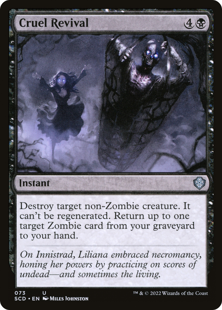 Cruel Revival [Starter Commander Decks] | Gate City Games LLC