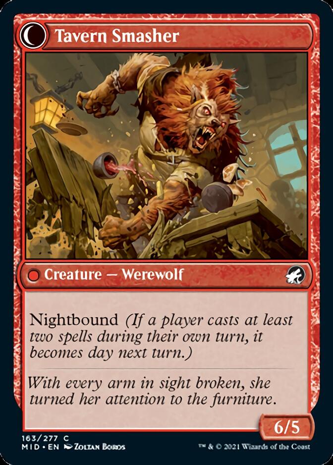 Tavern Ruffian // Tavern Smasher [Innistrad: Midnight Hunt] | Gate City Games LLC