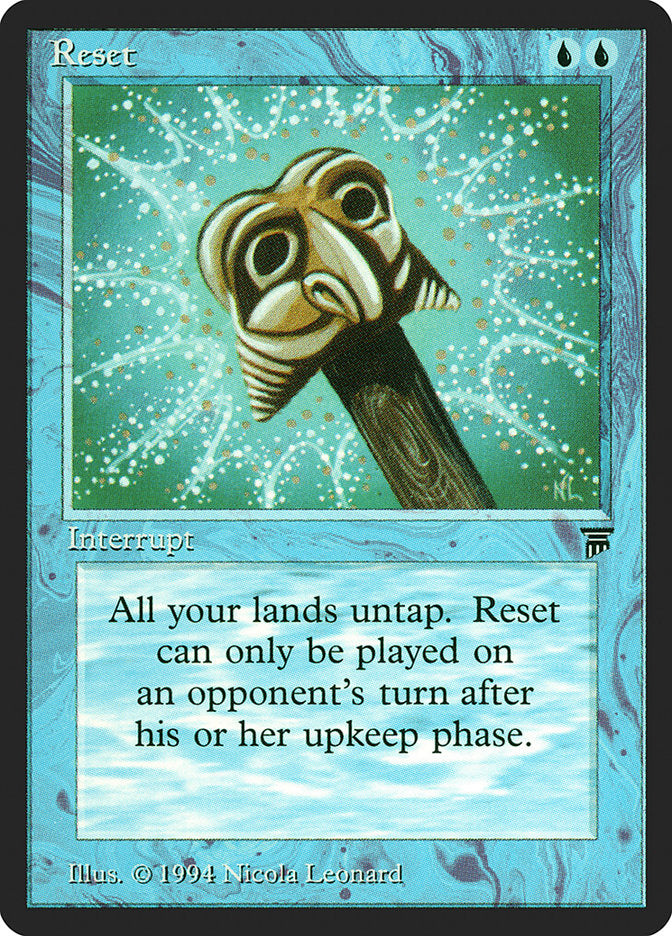 Reset [Legends] | Gate City Games LLC