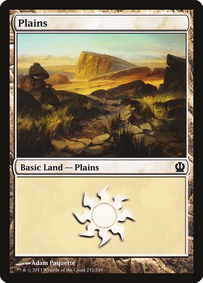 Plains (232) [Theros] | Gate City Games LLC