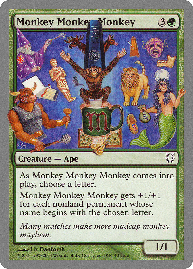 Monkey Monkey Monkey [Unhinged] | Gate City Games LLC
