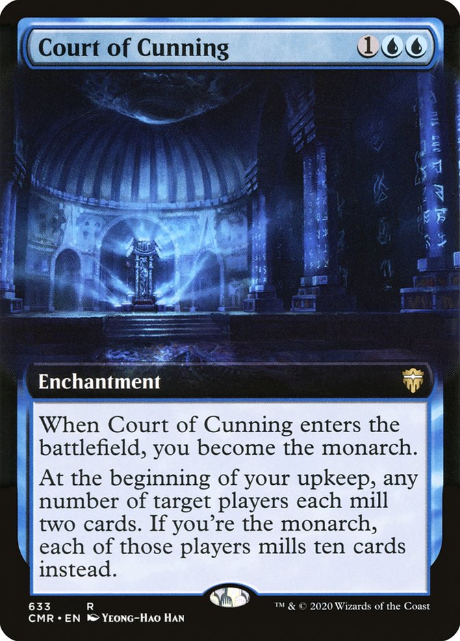 Court of Cunning (Extended Art) [Commander Legends] | Gate City Games LLC