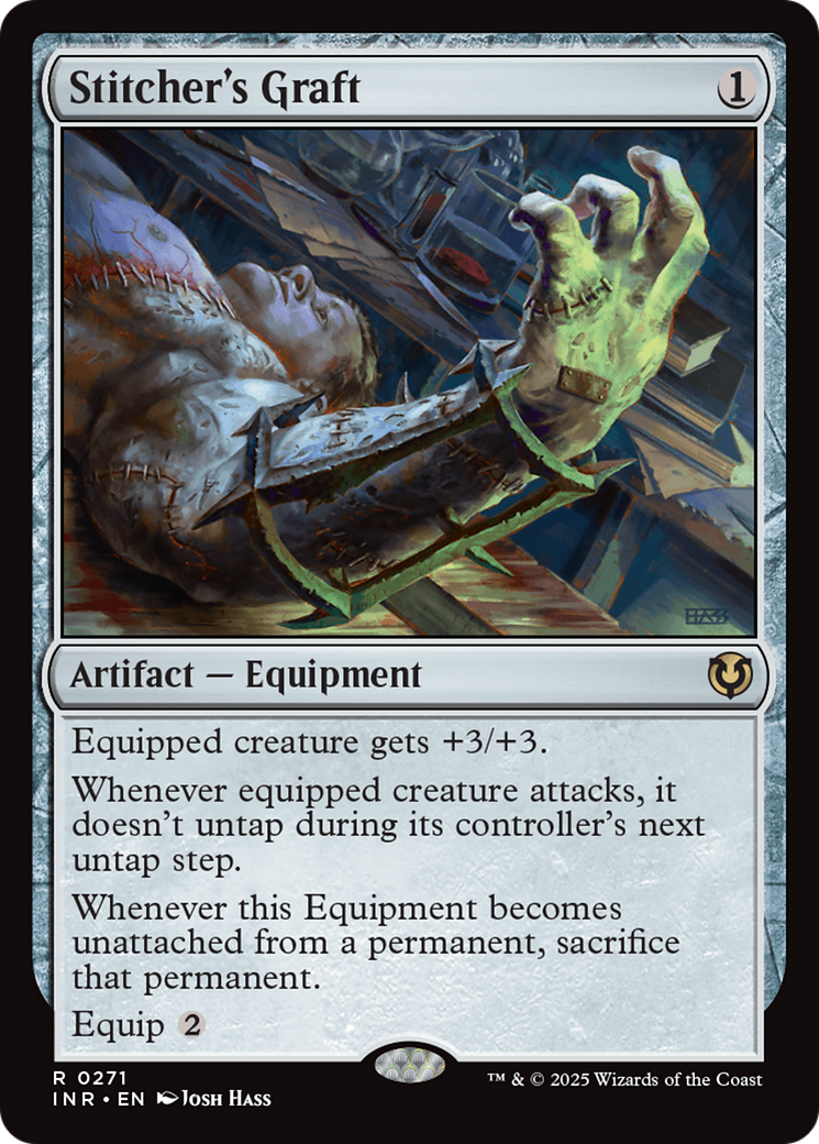 Stitcher's Graft [Innistrad Remastered] | Gate City Games LLC