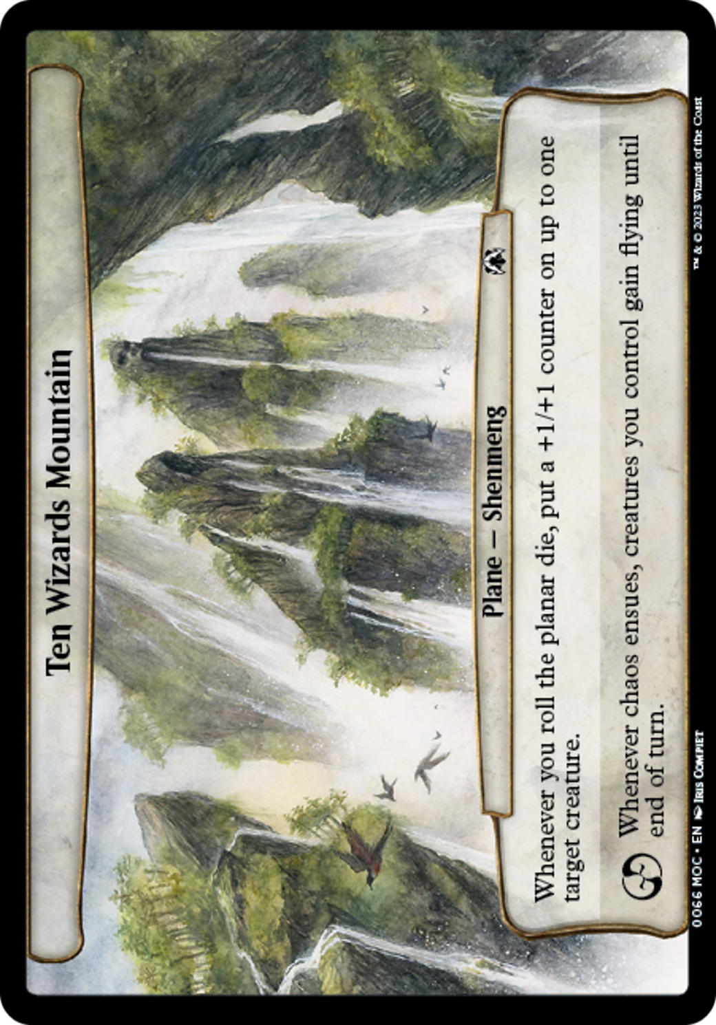 Ten Wizards Mountain [March of the Machine Commander] | Gate City Games LLC