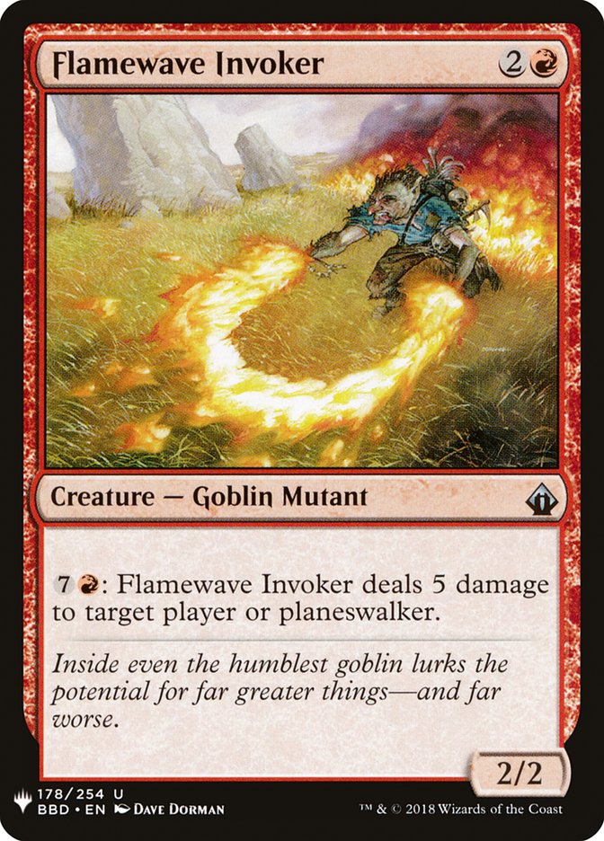 Flamewave Invoker [Mystery Booster] | Gate City Games LLC