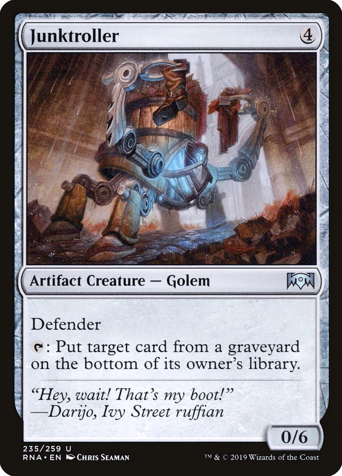 Junktroller [Ravnica Allegiance] | Gate City Games LLC