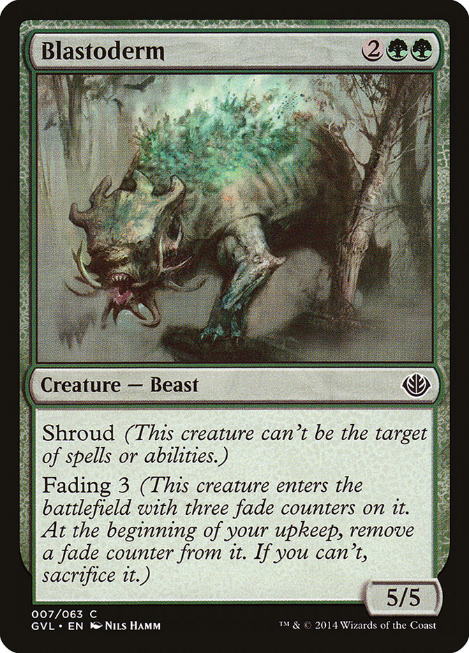 Blastoderm (Garruk vs. Liliana) [Duel Decks Anthology] | Gate City Games LLC